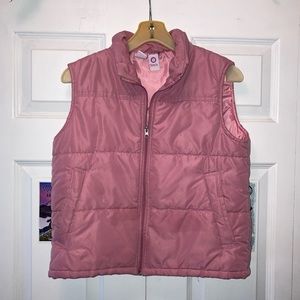 PINK PUFFY VEST